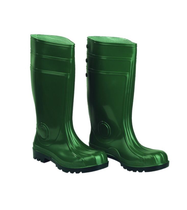 STIVALE PVC SICUREZZA VERDE